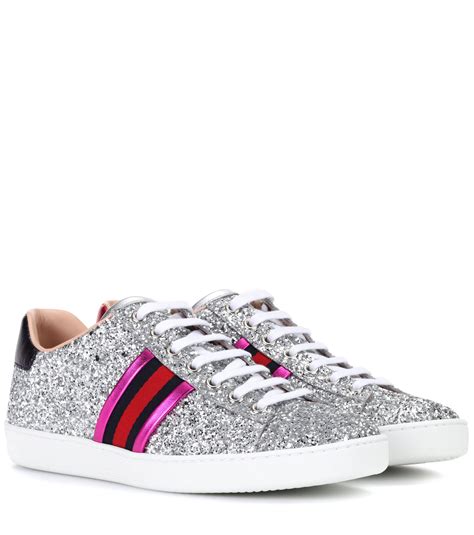 gucci sparkly tennis shoes|gucci sparkle sneakers.